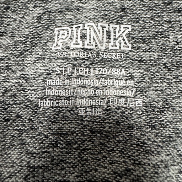 PINK By Victorias Secret Grey Hoodie Size Small - Picture 6 of 7